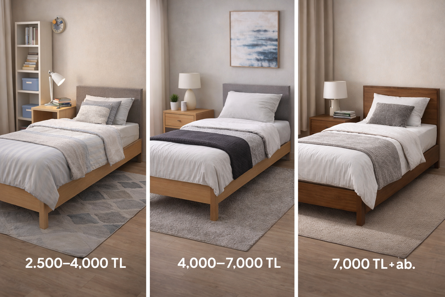 Tek Kişilik Yatak Fiyatları 2026: Güncel Fiyatlar ve En Doğru Seçim Rehberi