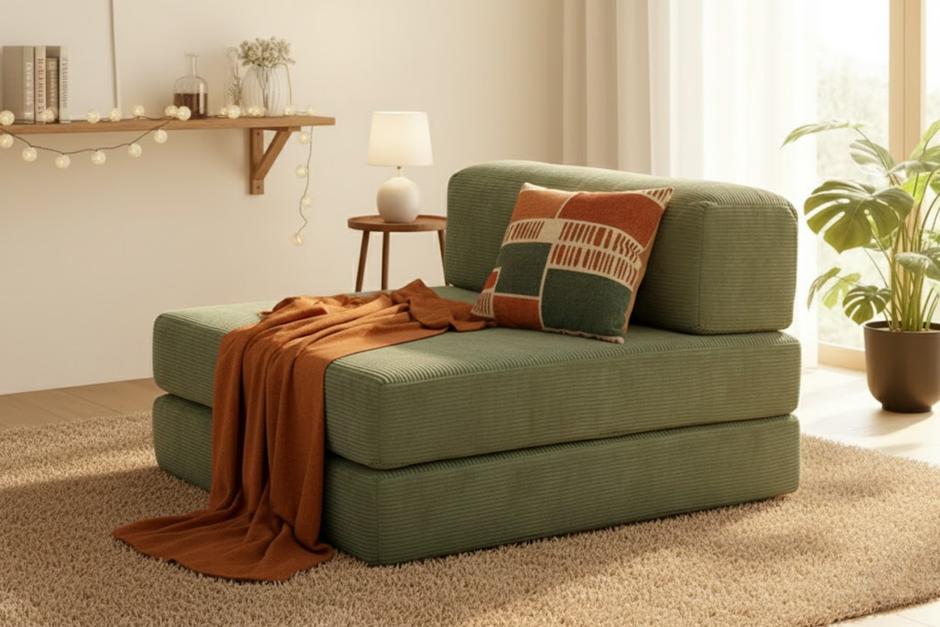 Argimo Comfort Solo Tekli Koltuk Berjer Katlanır Yatak