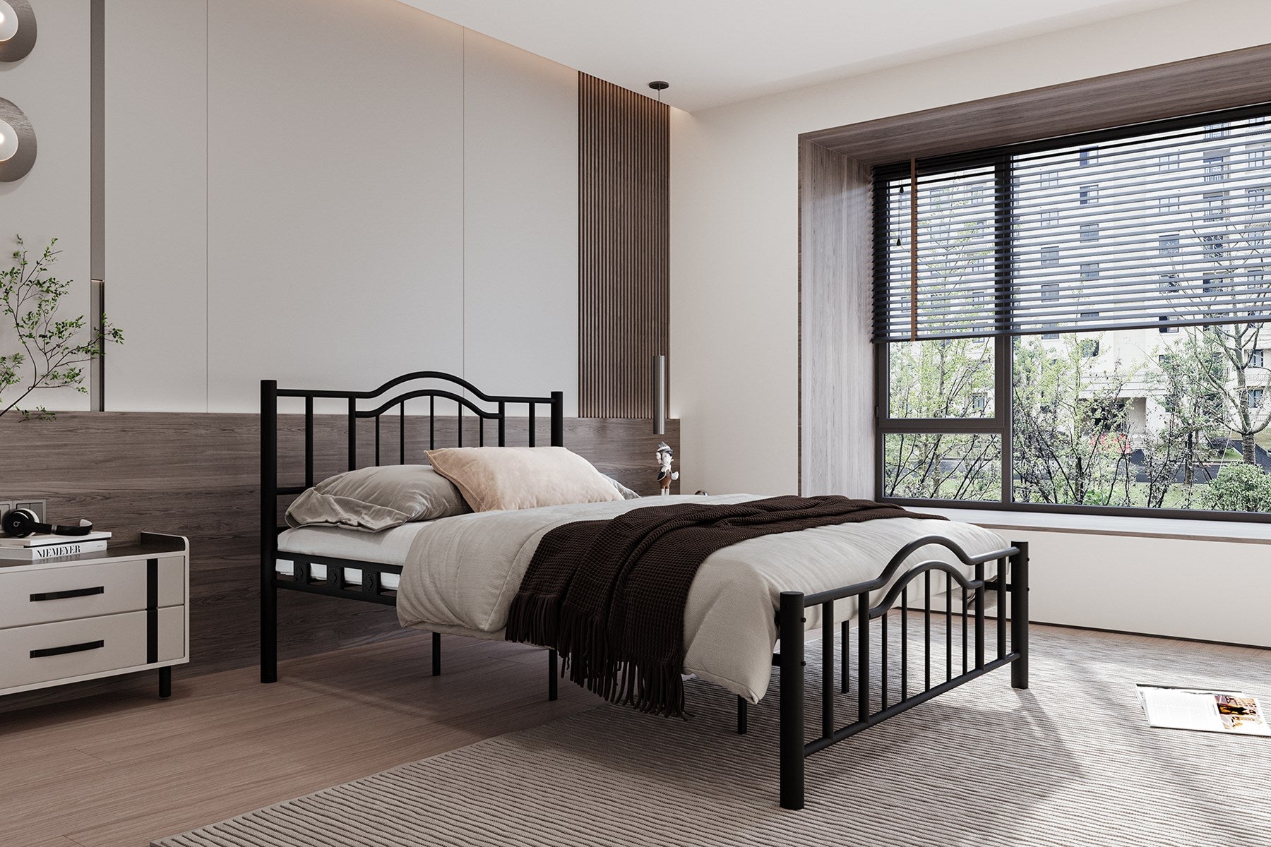 Argimo Belinay Ferforje Metal Çift Kişilik Karyola