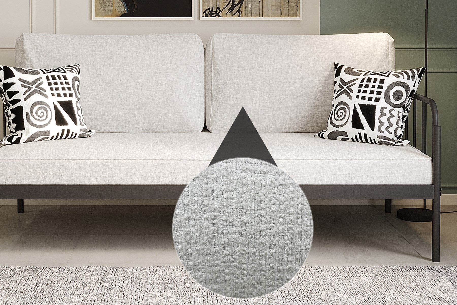 Argimo Sofia Sedir Metal Karyola