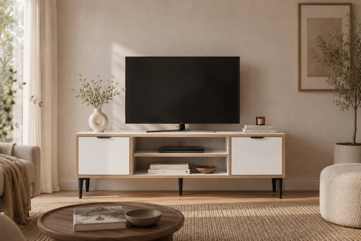 Argimo Arya 2 Kapaklı TV Ünitesi 35x140x46 cm