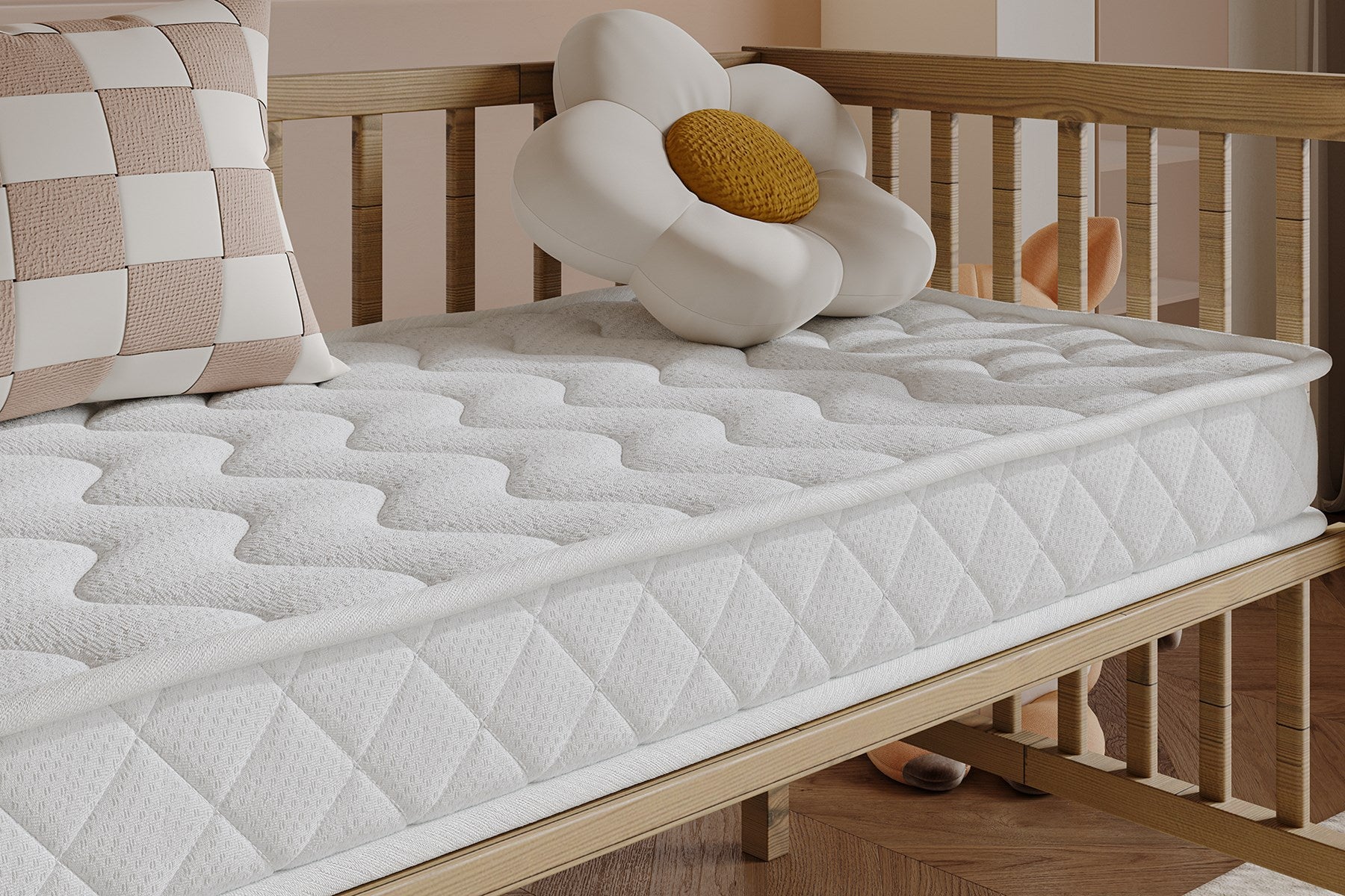 Argimo Alba 10 cm Sünger Bebek Beşik Park Yatağı