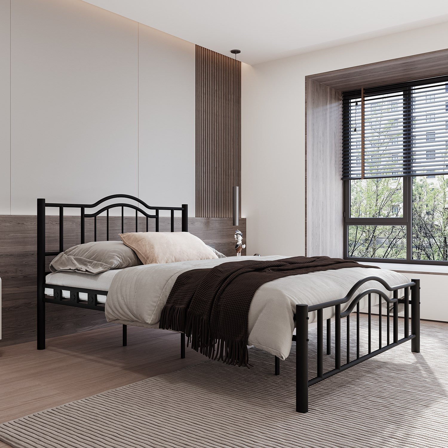 Argimo Belinay Ferforje Metal Çift Kişilik Karyola