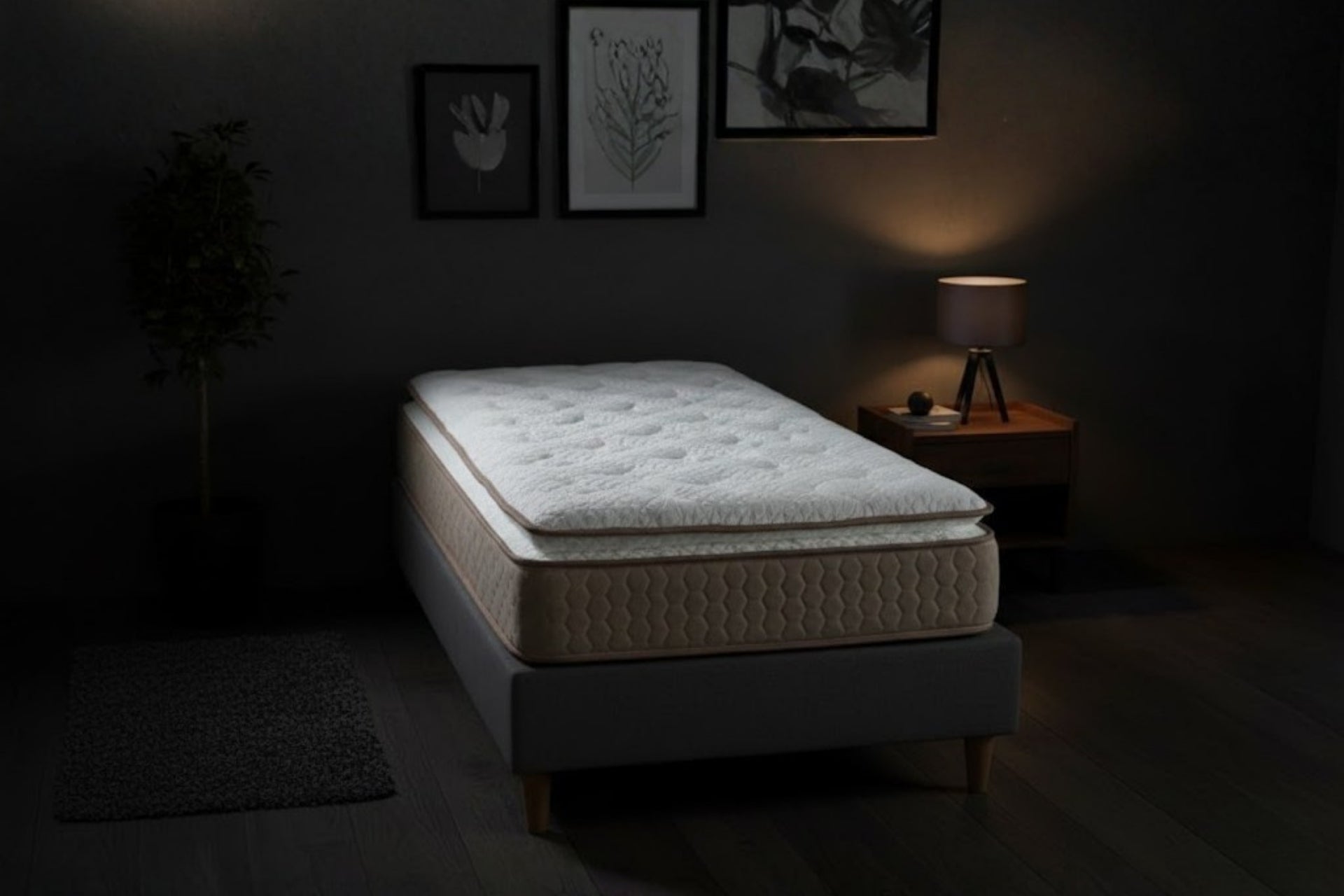 Argimo Mocha Tek Kişilik Pedli Paket Yaylı Yatak 30 cm