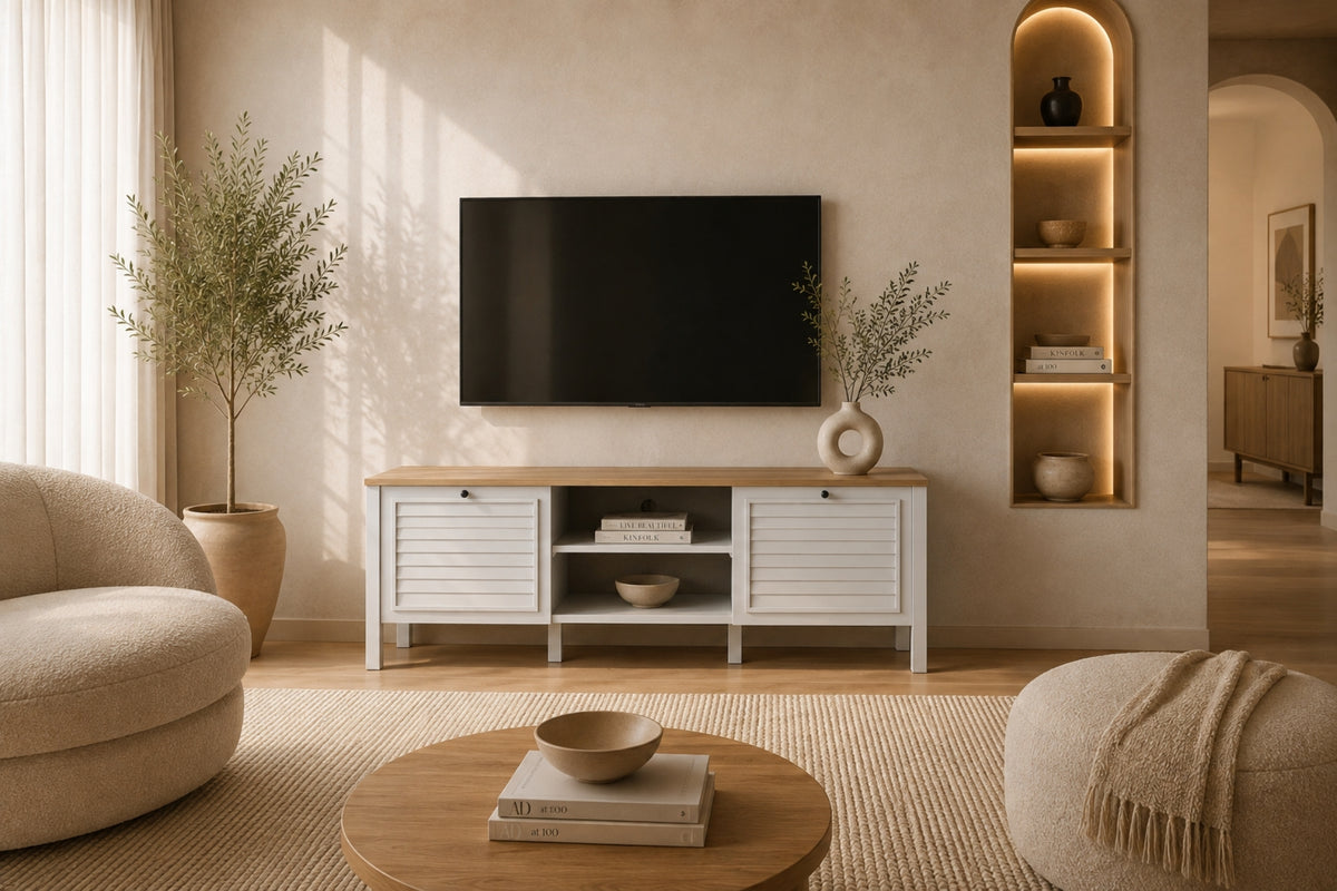 Argimo Talia 2 Kapaklı TV Ünitesi 41x138x50 cm