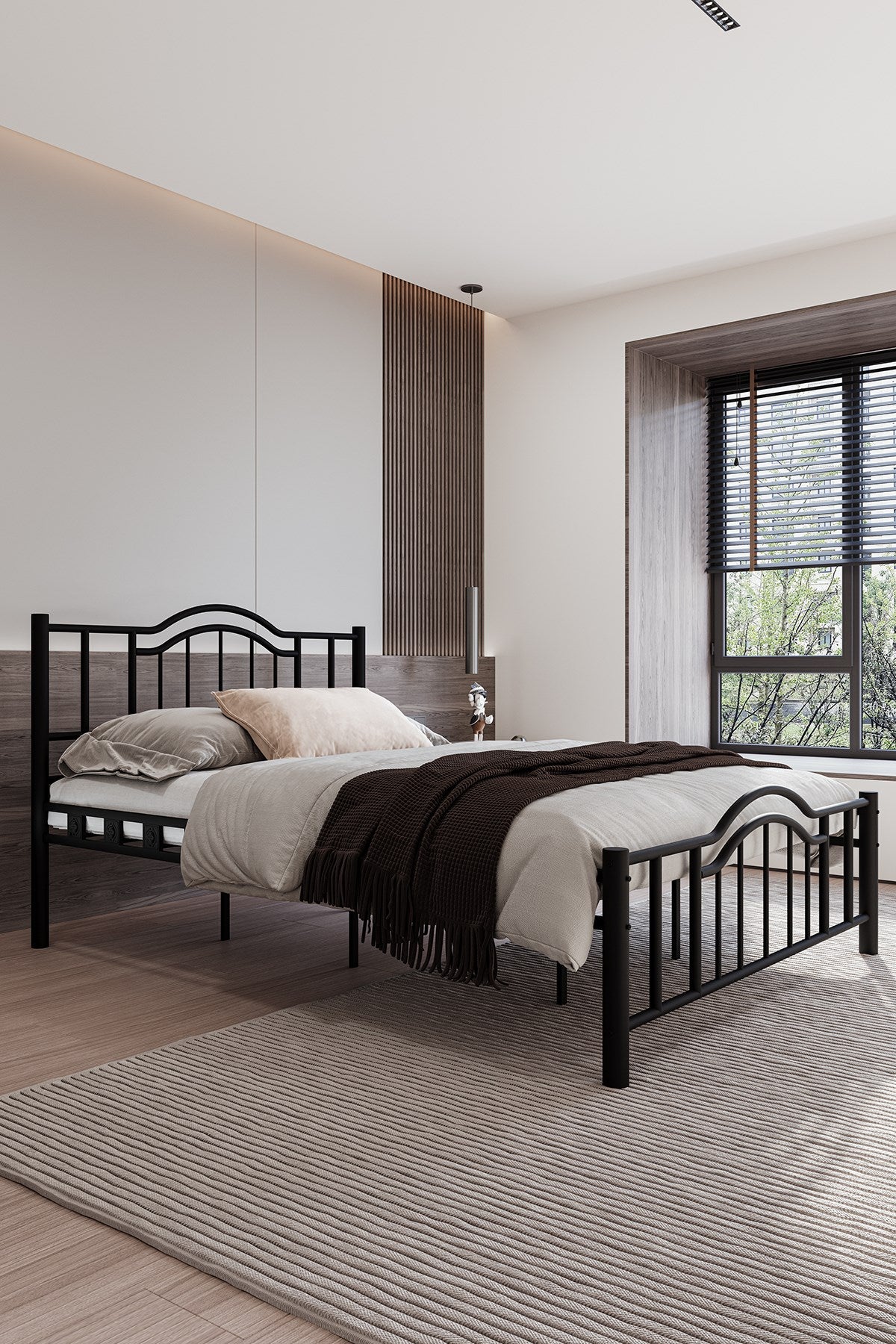 Argimo Belinay Ferforje Metal Çift Kişilik Karyola