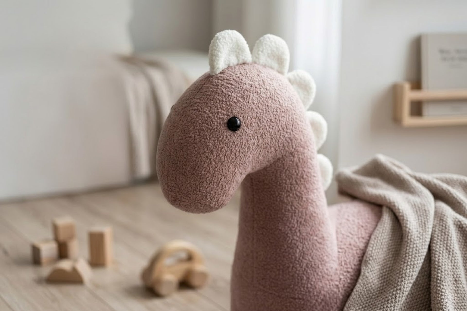 Argimo Rexy Dinozor Bebek Çocuk Odası Puf