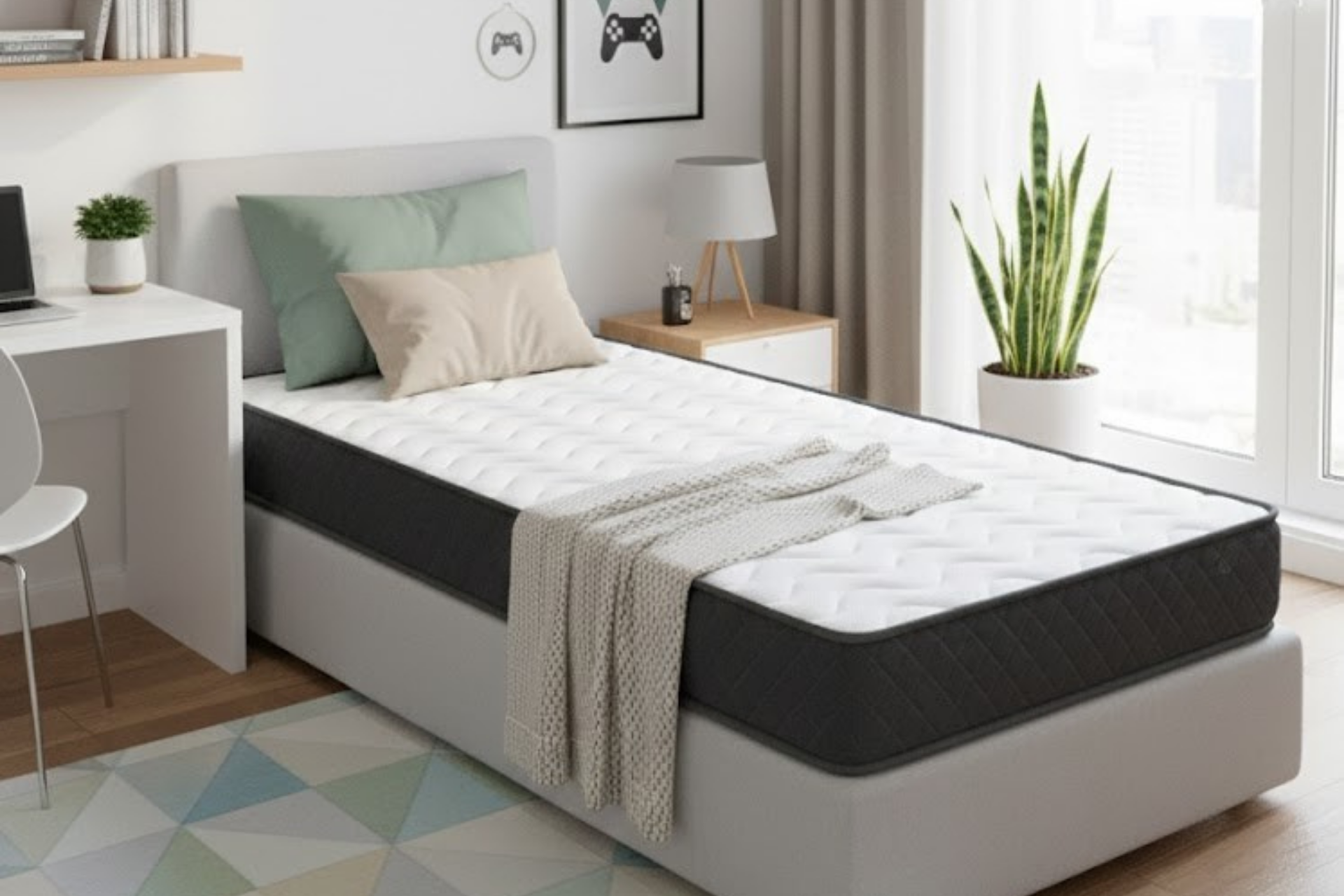 Argimo Feno Tek Kişilik Ortopedik Sünger Yatak