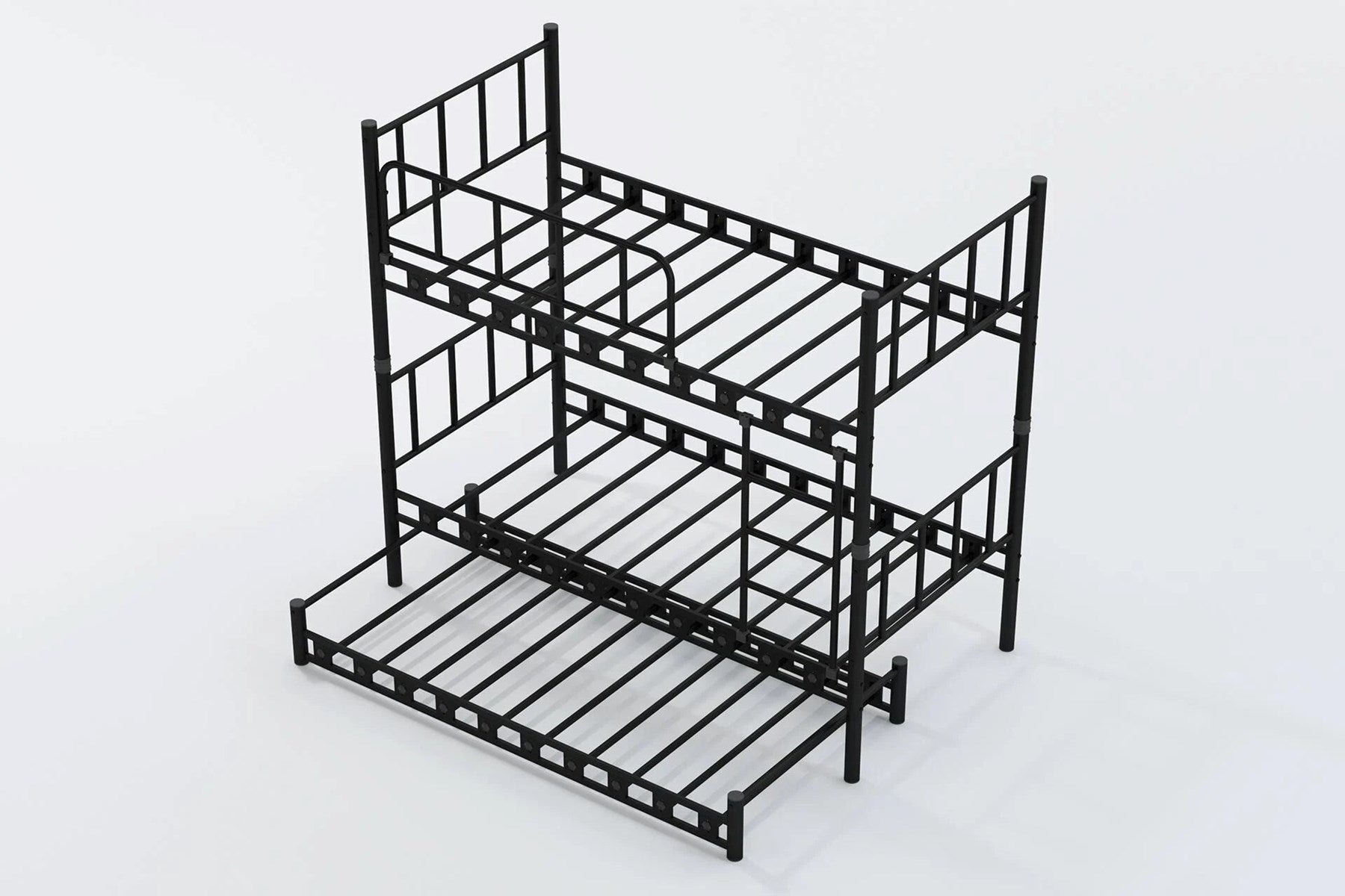 Argimo Zambak Yavrulu Genç Çocuk Odası Metal Ranza ve Karyola