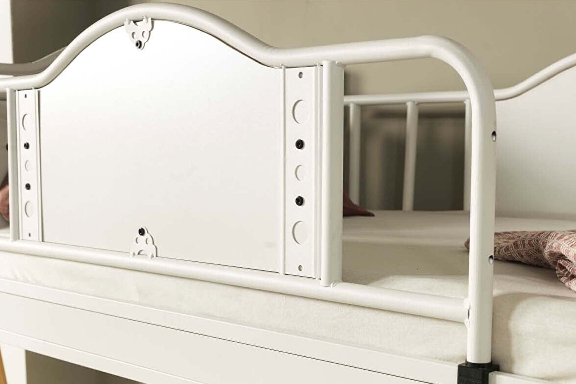 Argimo Avangard Genç Çocuk Odası Ahşap Başlıklı Metal Ranza ve Karyola