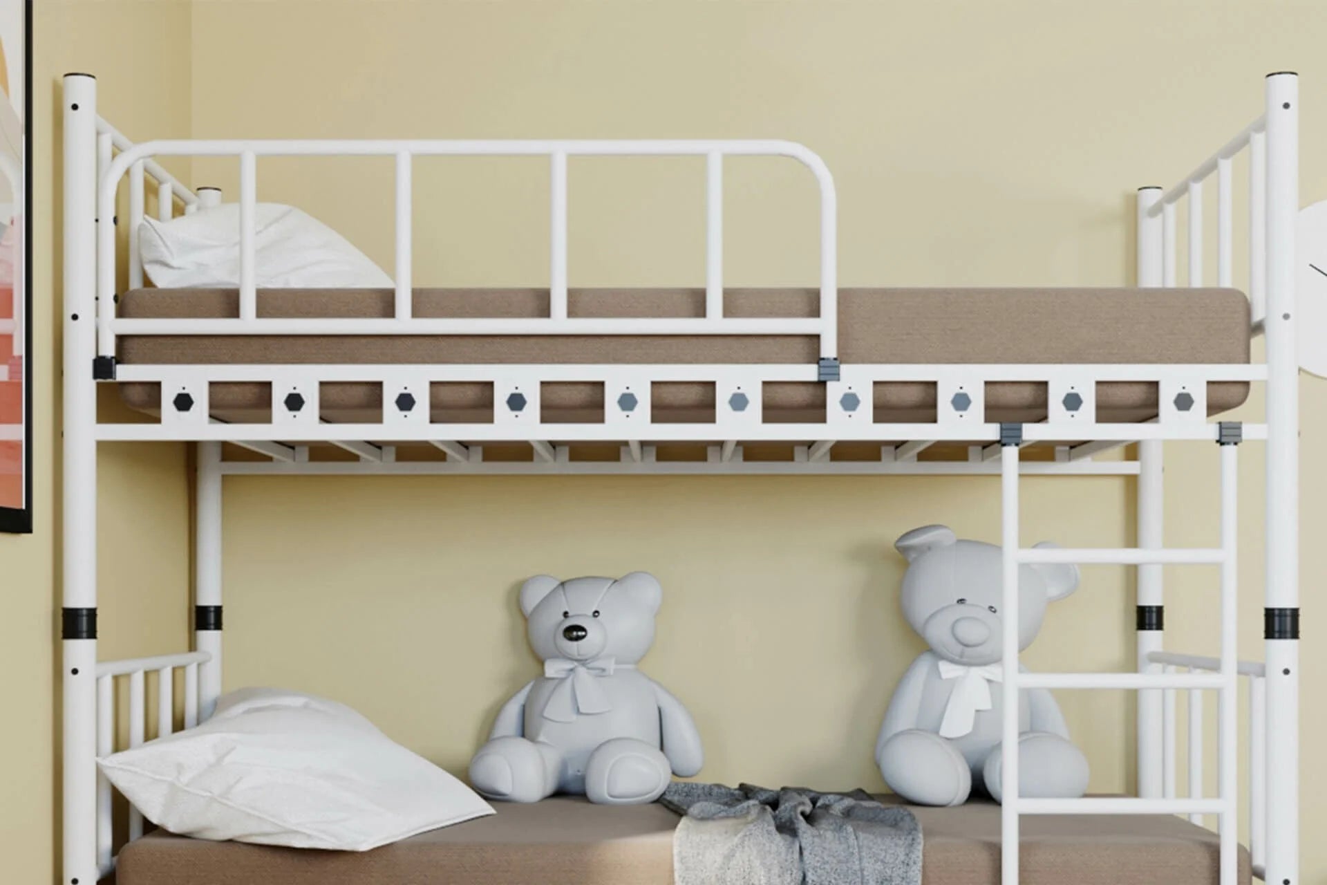 Argimo Zambak Korkuluk Beyaz Ranza Yatak Bariyeri Argimo