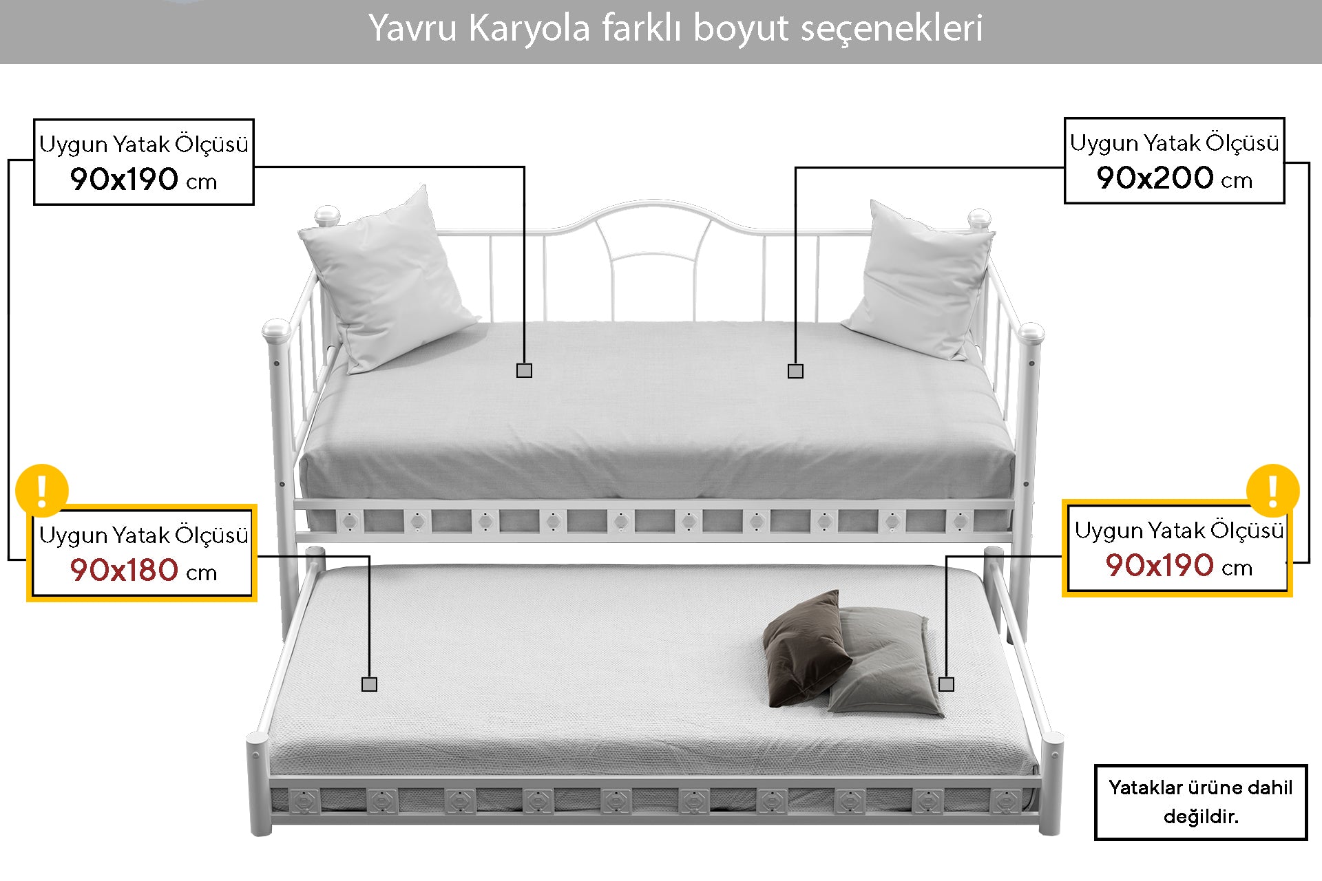 Argimo Kamelya Yavrulu Daybed Sedir Karyola