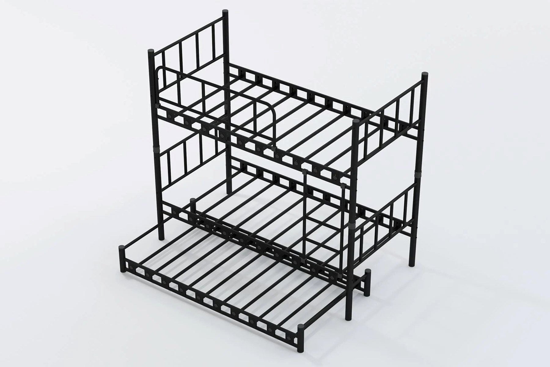 Argimo Zambak Yavrulu Genç Çocuk Odası Metal Ranza ve Karyola