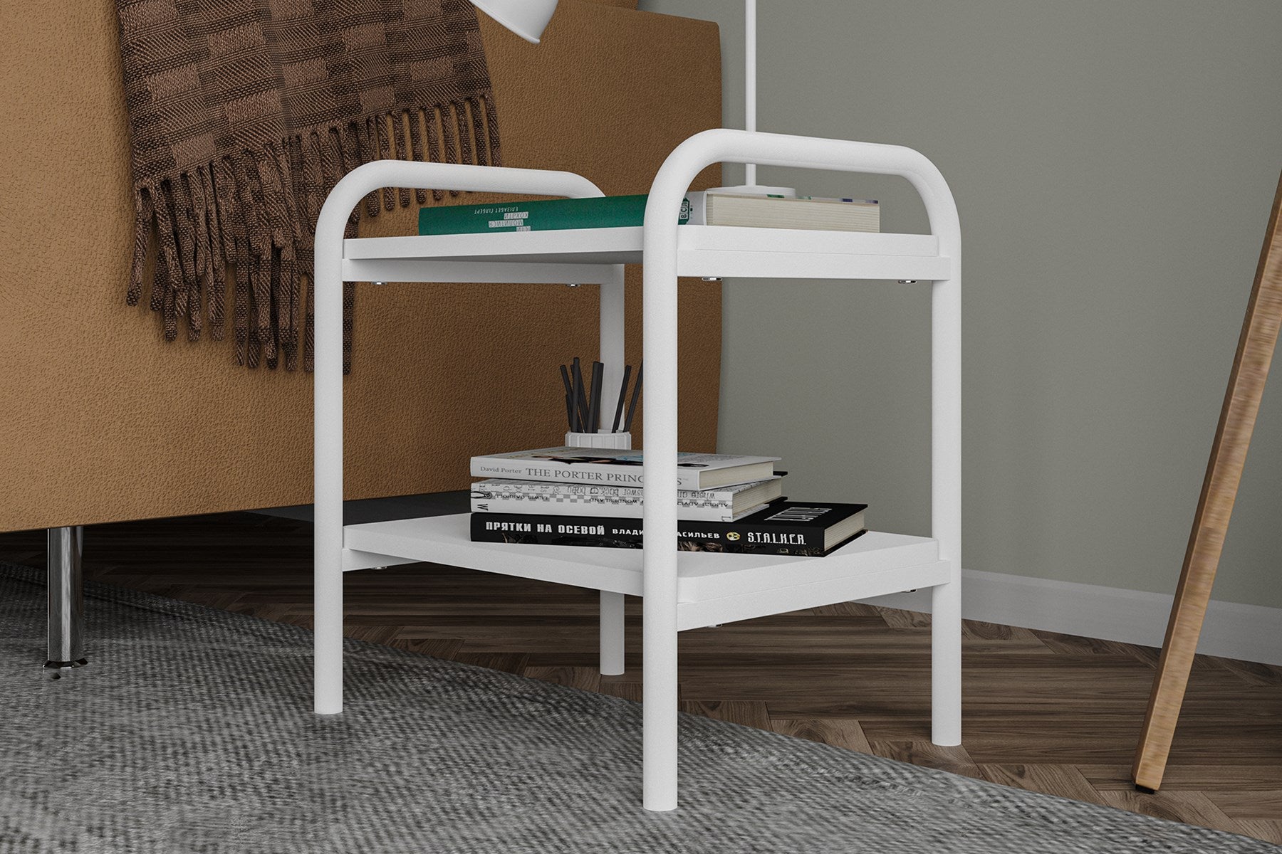 Argimo Vera Metal Yatak Başı Komodin