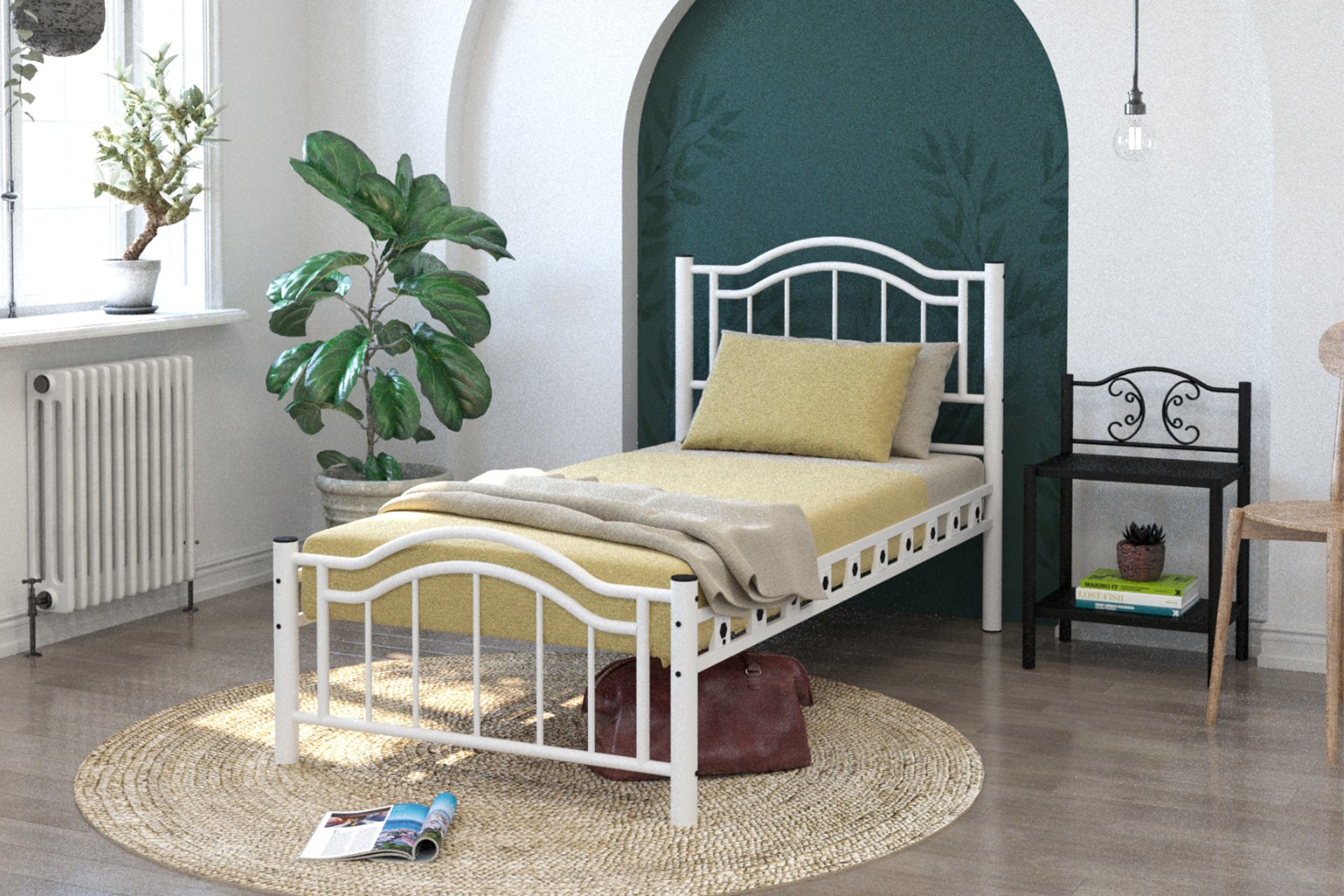 Argimo Belinay Ferforje Metal Çift Kişilik Karyola