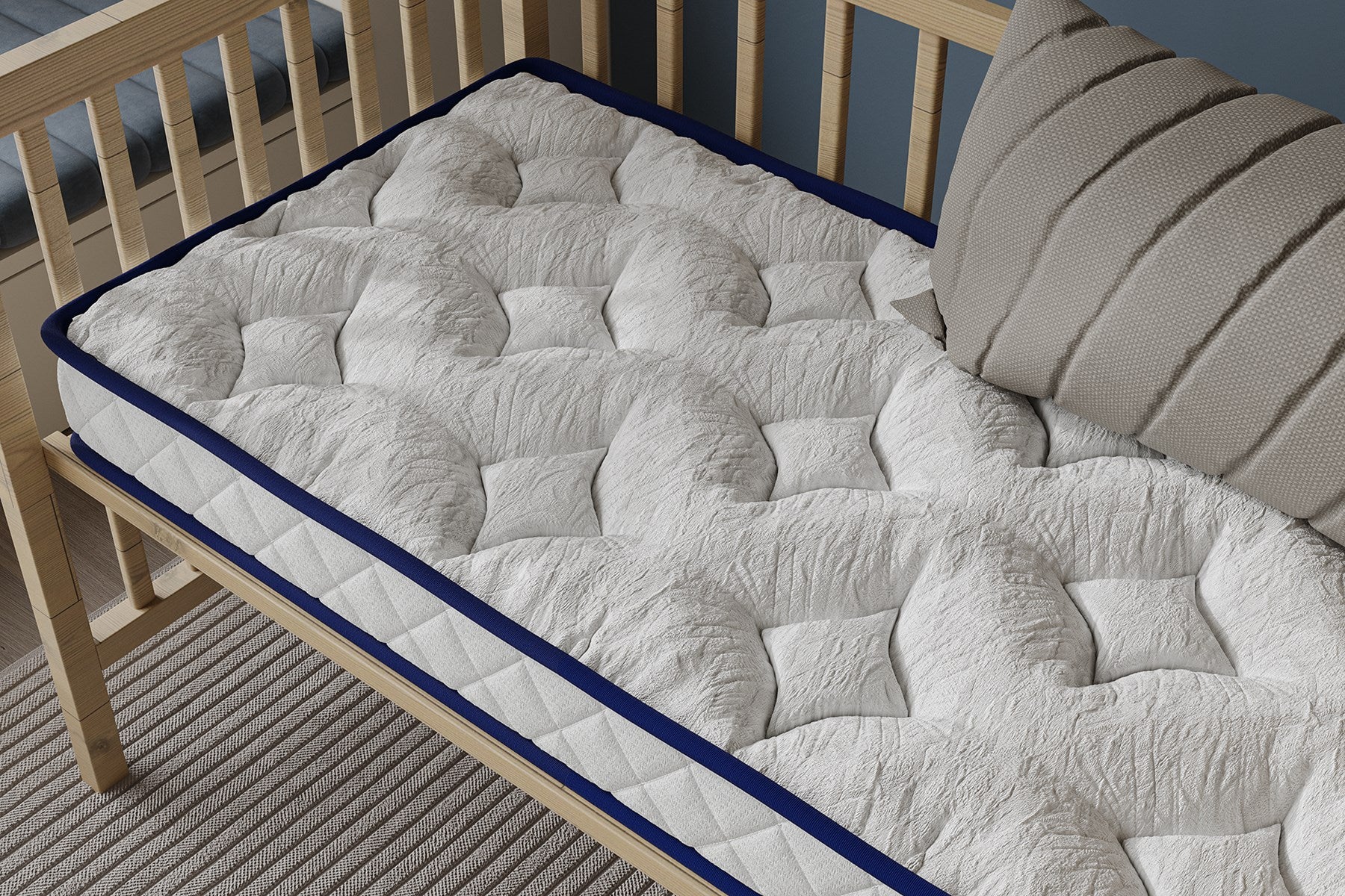 Argimo Bliss 10 cm Sünger Bebek Beşik Park Yatağı