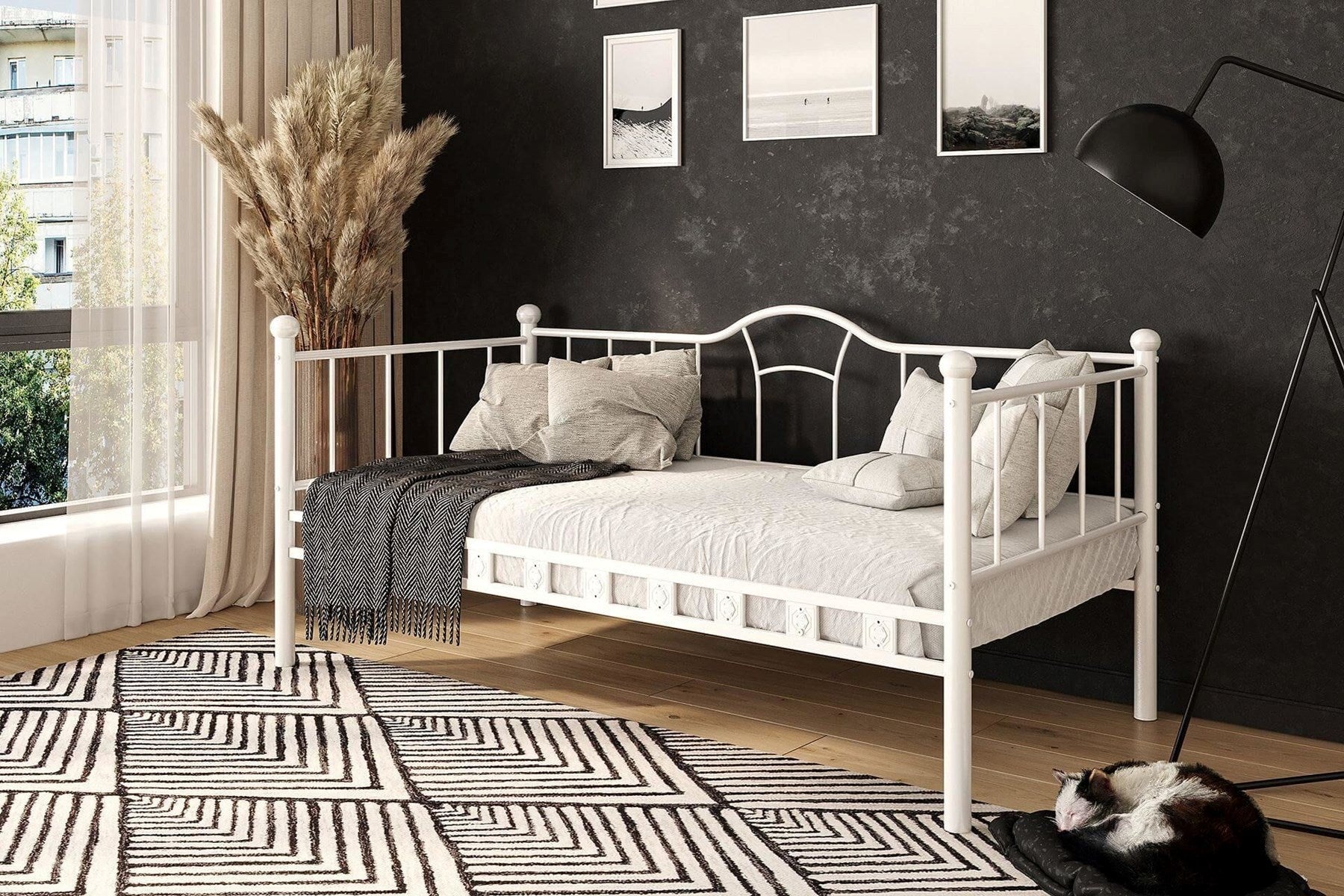 Argimo Kamelya Sedir Metal Karyola