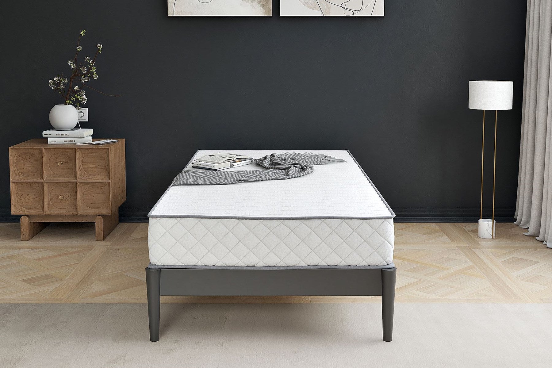 Argimo Cloud Tek Kişilik Yaylı Yatak