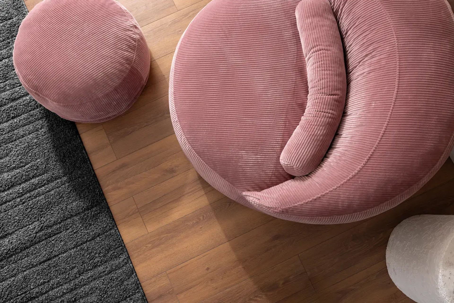 Argimo Elissa Yıkanabilir Tek Kişilik Berjer Puf Dinlenme Koltuğu