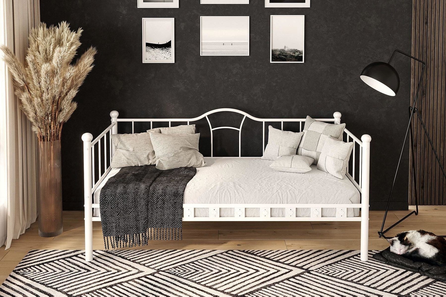 Argimo Kamelya Sedir Metal Karyola