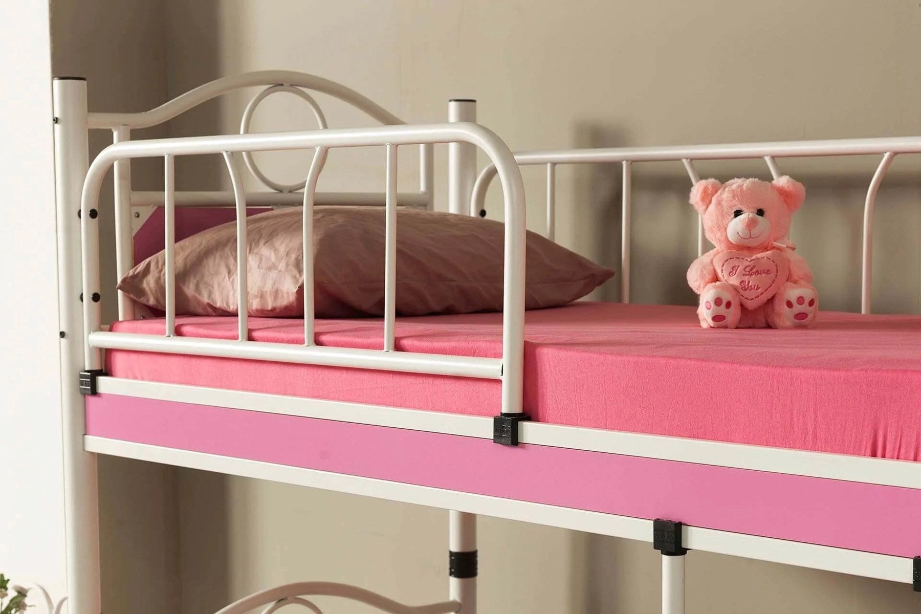 Argimo Zümrüt Baby Korkuluk Beyaz Ranza Yatak Bariyeri