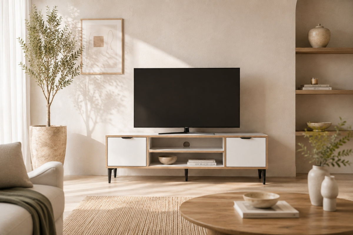 Argimo Arya 2 Kapaklı TV Ünitesi 35x140x46 cm