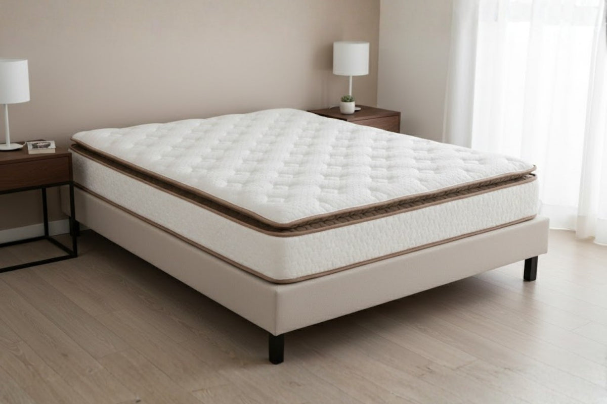 Argimo Cortado Çift Kişilik Pedli Paket Yaylı Yatak 25 cm