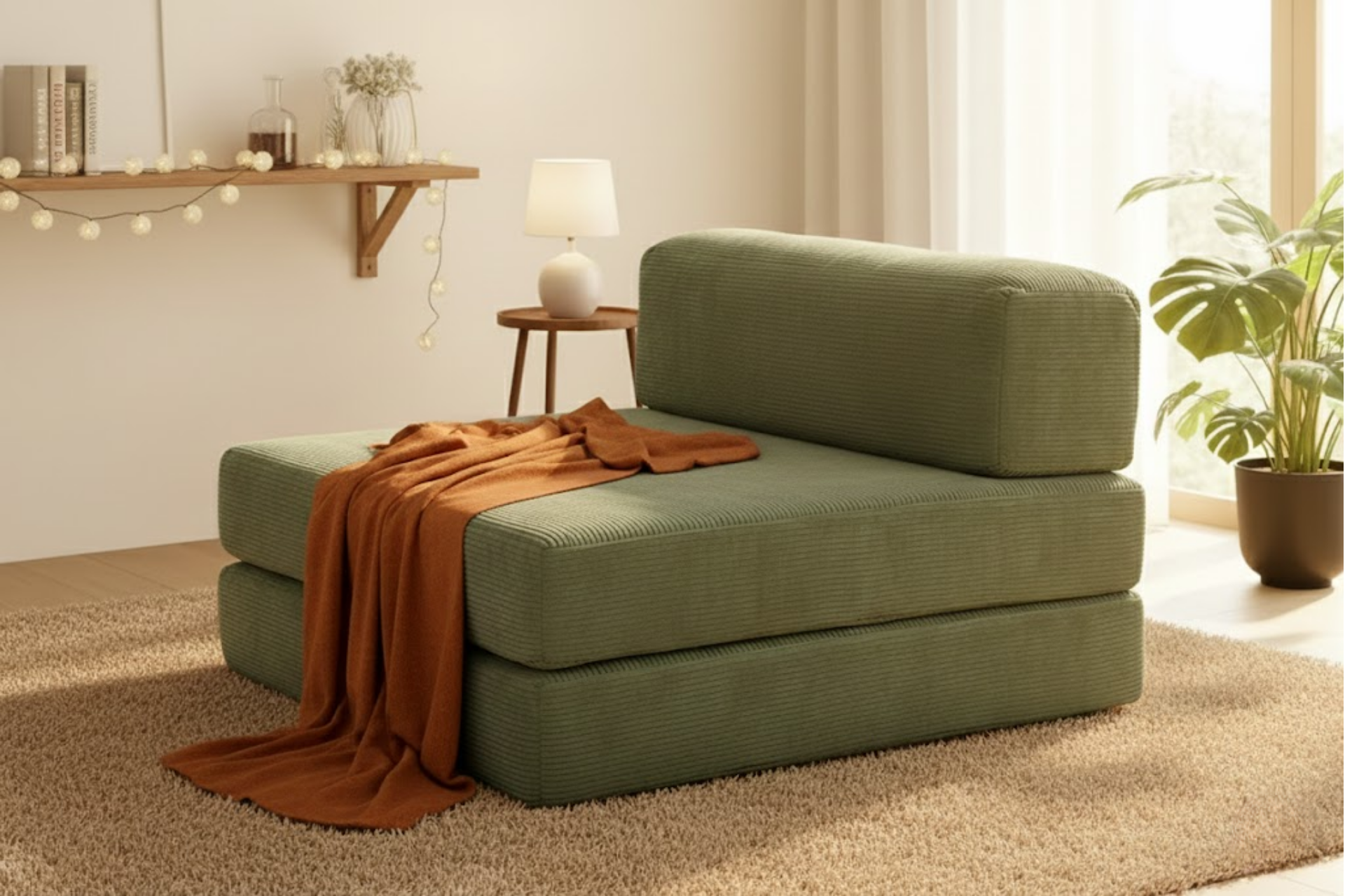 Argimo Comfort Solo Tekli Koltuk Berjer Katlanır Yatak