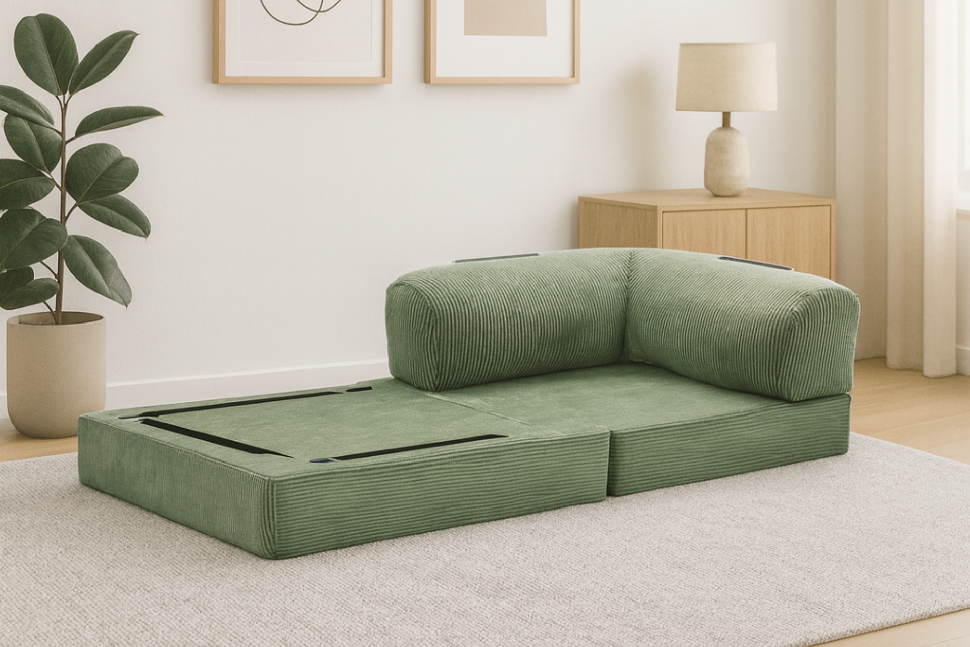 Argimo Vessa Solo Dinlenme Koltuğu Berjer Katlanır Yatak