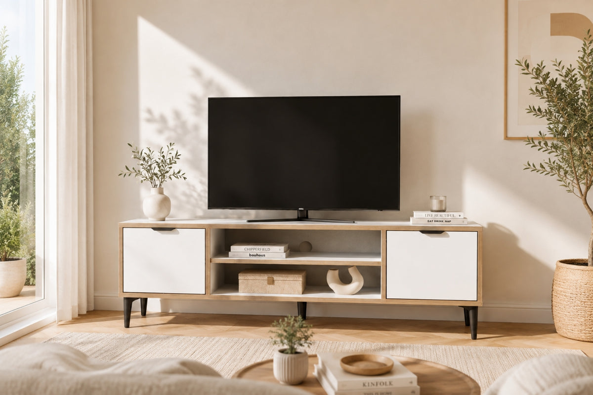 Argimo Arya 2 Kapaklı TV Ünitesi 35x140x46 cm