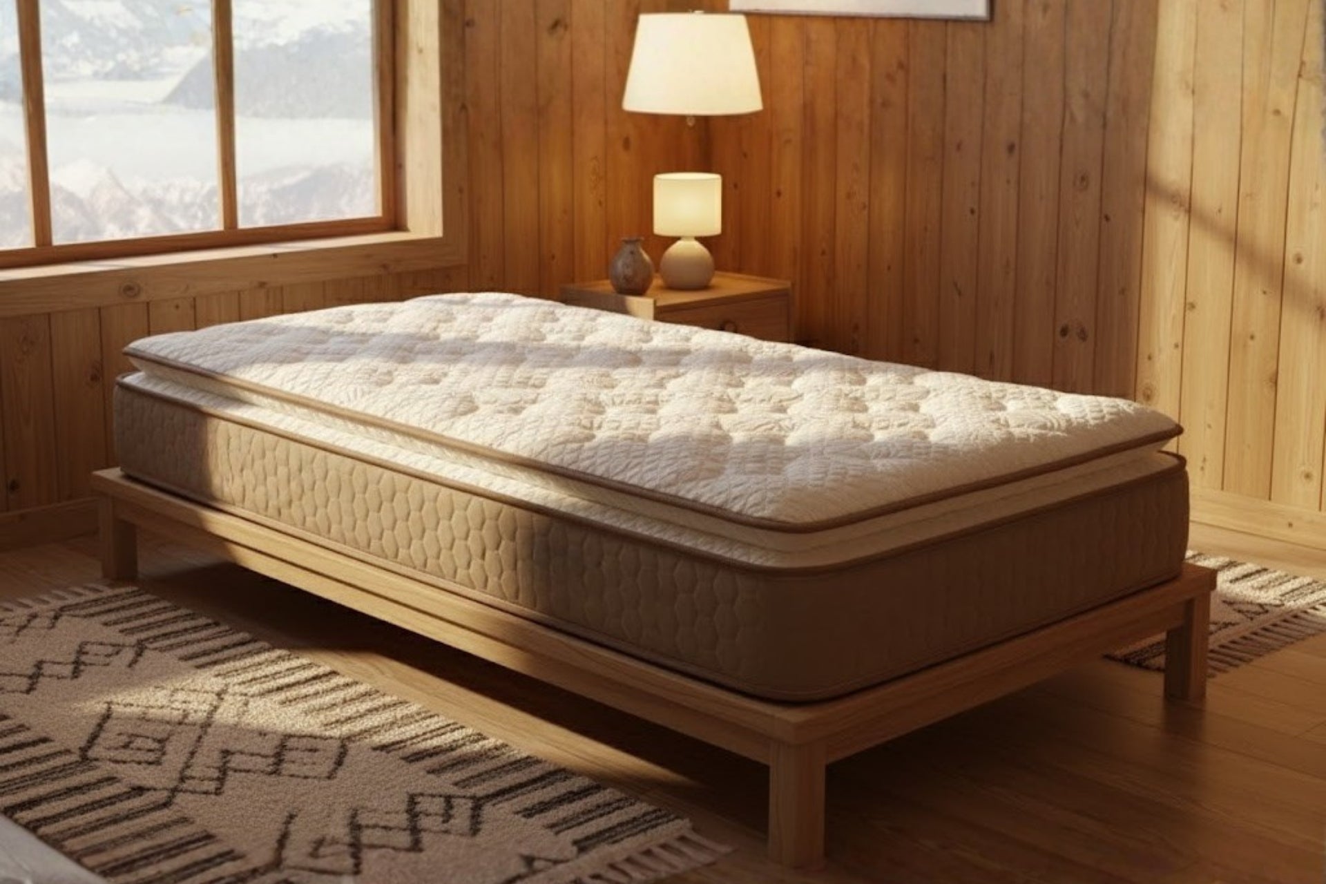 Argimo Mocha Tek Kişilik Pedli Paket Yaylı Yatak 30 cm