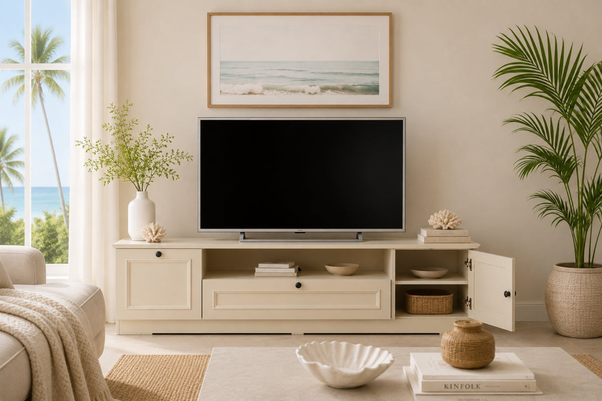 Argimo Maya TV Ünitesi 36x163x46 cm Beyaz