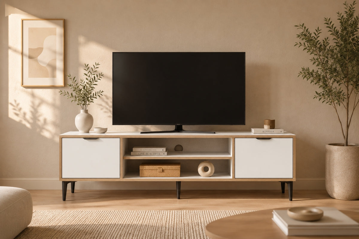 Argimo Arya 2 Kapaklı TV Ünitesi 35x140x46 cm