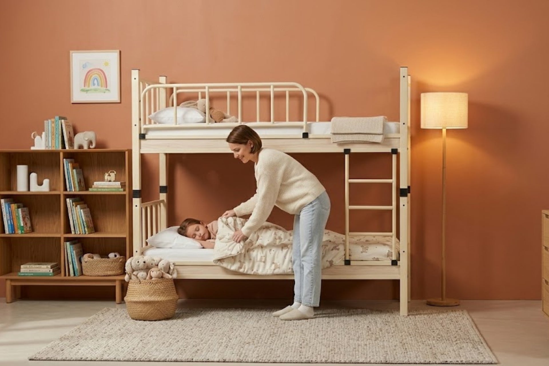 Argimo Yurt Genç Çocuk Odası Metal Ranza ve Karyola