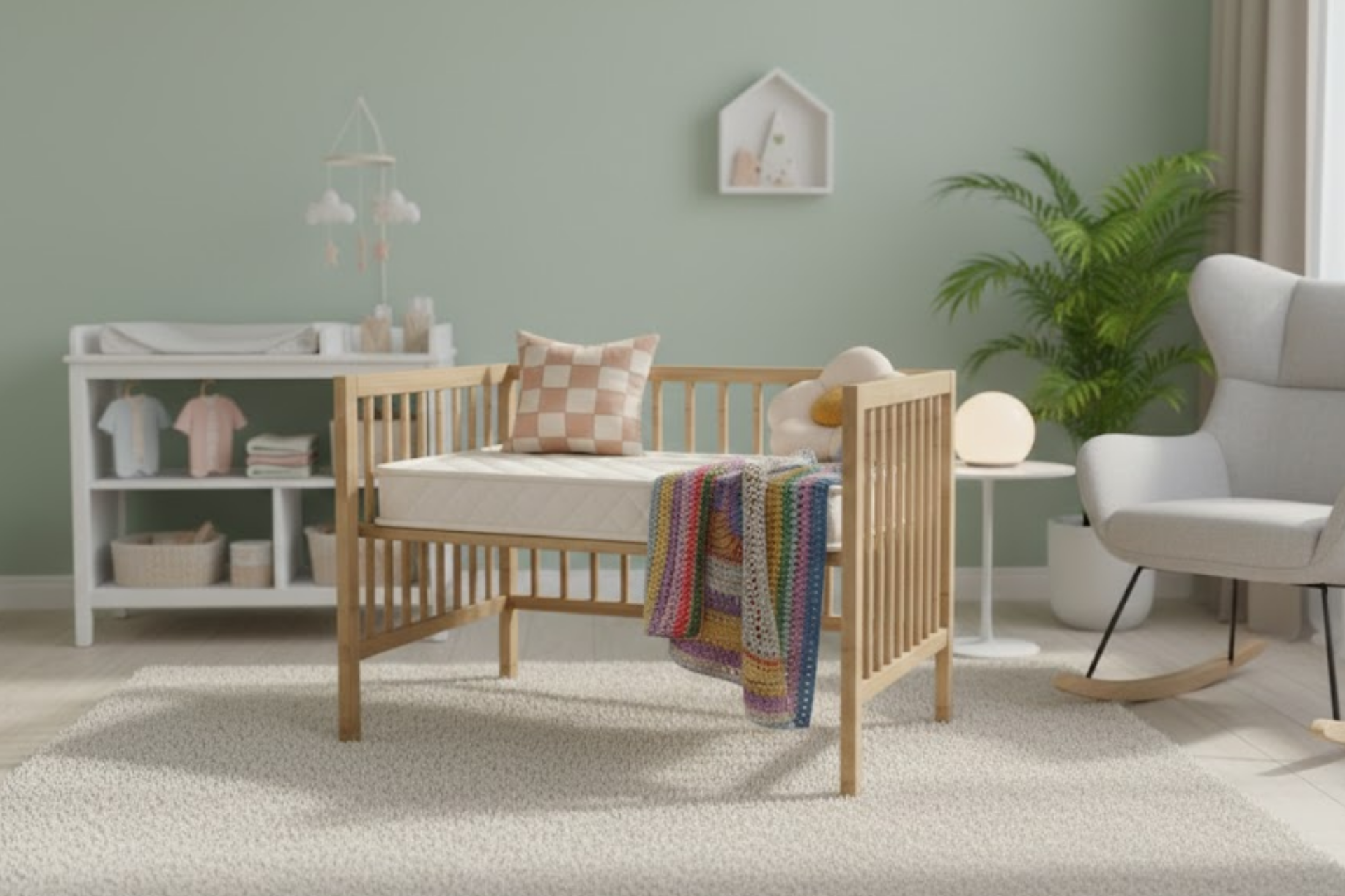 Argimo Alba 10 cm Sünger Bebek Yatağı