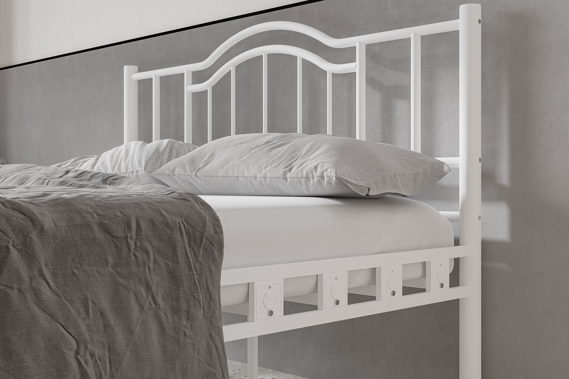 Argimo Belinay Ferforje Metal Çift Kişilik Karyola