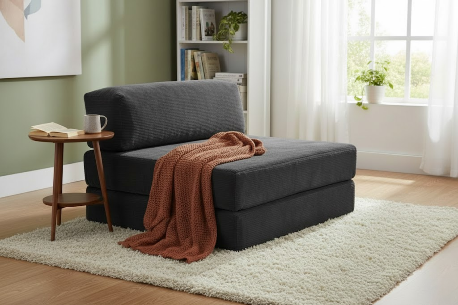 Argimo Comfort Solo Tekli Koltuk Berjer Katlanır Yatak